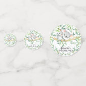 Schattig Koala Beer Baby shower Confetti (Voorkanten)