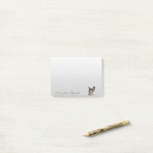 Schattig koffertje post-it® notes (Op bureau)