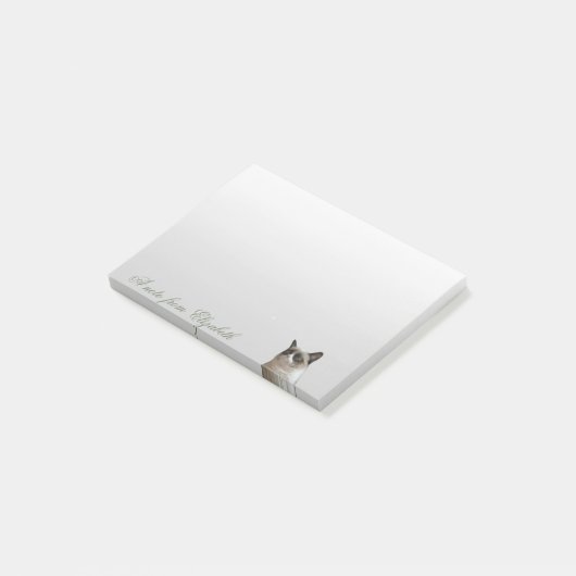 Schattig koffertje post-it® notes (Schuin)