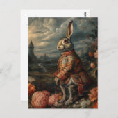 Schattig konijn briefkaart (Voorkant / Achterkant)