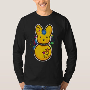 Schattig Konijn Esthetische Goth Emo Dier T-shirt