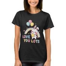 Schattig Konijn Houdt Van Jou | Kawaii Konijn met 