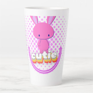 Schattig Konijn Latte Mok