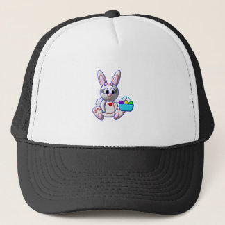 Schattig Konijn met een Mand Trucker Pet