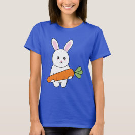 schattig konijn met wortel T-Shirt