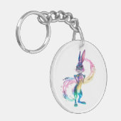 Schattig konijn sleutelhanger (Voorkant Links)