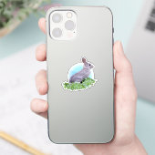Schattig Konijn Sticker (Telefoon)