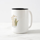 schattig konijn tweekleurige koffiemok (Voorkant rechts)