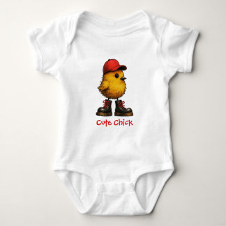 Schattig Kuiken Romper