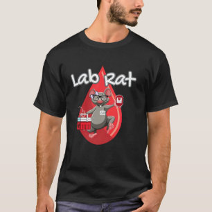 Schattig Labrat Bloedbank Medisch Technoloog Weten T-shirt