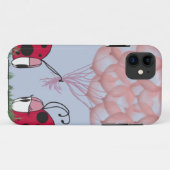 Schattig Ladybug met  roze ballon Bouquet Case-Mate iPhone Case (Achterkant (horizontaal))