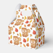 schattig land eekhoorntjesfeest bedankdoosjes (Voorkant Zijde)