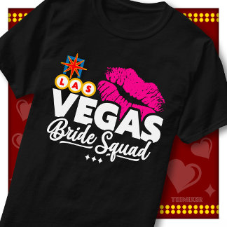 Schattig Las Vegas Bruidsmeisjes Meisjesreis Afsch T-shirt