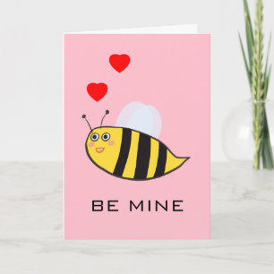 Schattig Lief Grappig Bij Mij Pun Liefde Kaart