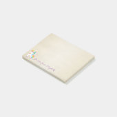 Schattig Lief Stijlvol Eenhoorn Post-it® Notes (Schuin)