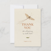 Schattig Little Love Bug Baby shower Dank u Bedankkaart (Voorkant)