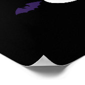 Schattig maar griezelig - Ghost - Grappig Hallowee Poster (Hoek)