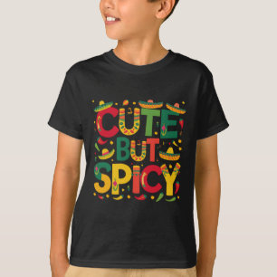 Schattig Maar Pittige Mexicaanse Tacos Sombrero Fi T-shirt