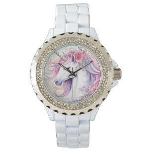 Schattig Magisch Eenhoorn Horloge
