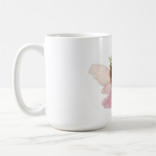 Schattig Magische Bloemen Kroon Baby Fee Koffiemok