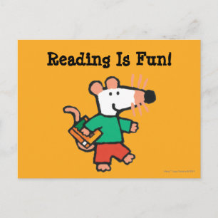 Schattig Maisy Loves to Read Briefkaart