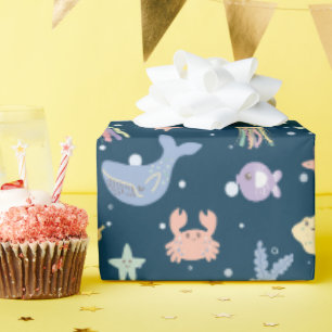 Schattig marien leven naadloos patroon cadeaupapier