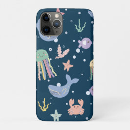 Schattig marien leven naadloos patroon iPhone 11 pro hoesje