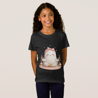 Schattig Mediterend Meisje Kinderen T-Shirt – Scha