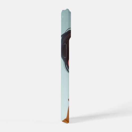 schattig meisje iPhone 15 hoesje (Rechterkant)