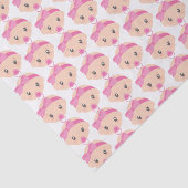 schattig meisje met tieten tissuepapier (Detail)