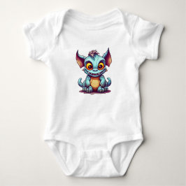 Schattig monster draak kleine Tom Romper