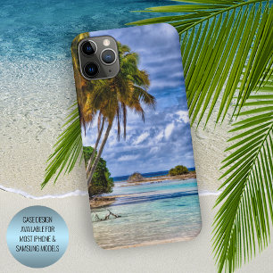 Schattig mooie zomer Hawaiiaans strand waterverf iPhone 15 Pro Max Hoesje