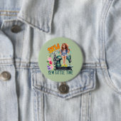 schattig naaiwerk ronde button 7,6 cm (In situ)