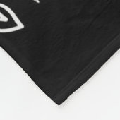 Schattig naar de kapel bruid vrijgezellenfeest  fleece deken (Hoek)