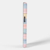 Schattig namaak pastelkleurig houten hart bijbelte Case-Mate iPhone case (Achterkant / Rechts)