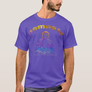 Schattig Namaste Boeddha-ontwerp T-shirt