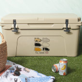 Schattig Napping Kittens Collectie Sticker (Koeler)