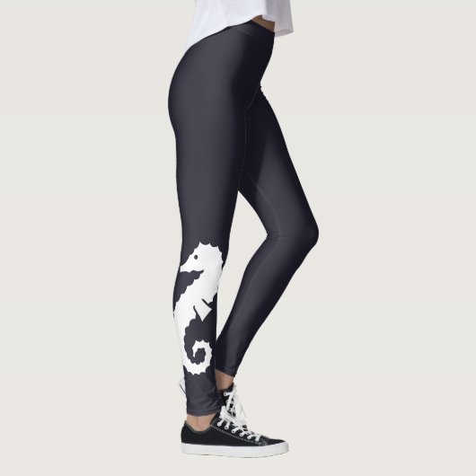 schattig nautisch SEAHORSE | Leggings (Rechts)