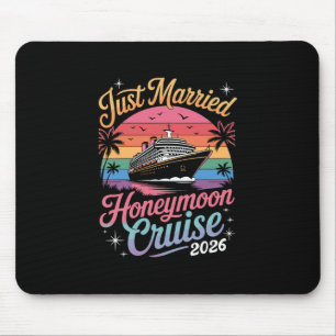 Schattig Net Getrouwd Honeymoon Cruise 2026 Nieuwg Muismat