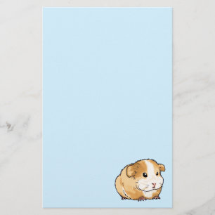 schattig nieuw cavia briefpapier