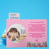 Schattig Onder De Zee Bloemige Zee Schildpad Verja Kaart