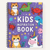 schattig ontwerp notitieboek (Voorkant)