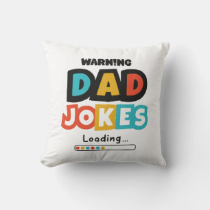 Schattig Ontwerp Papa Grappen Laden Voor Vaderdag Kussen