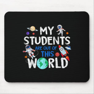 Schattig ontwerp voor leraren Mijn studenten zijn Muismat