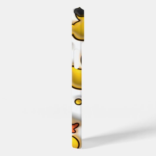 Schattig opblazen bubble rubber eend tumbler Case-Mate iPhone case (Achterkant / Rechts)
