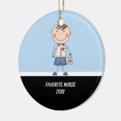 Schattig Ornament van Jongen Zurse (Links)