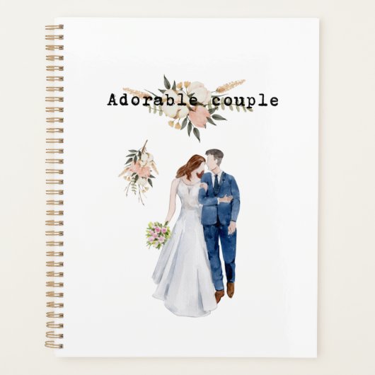 Schattig paar planner (Voorkant)