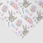 Schattig paaspasteuze lentestempel — wit tissuepapier (Detail)