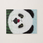 Schattig Panda Beer Legpuzzel (Horizontaal)