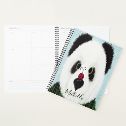 Schattig Panda Beer Planner (Display)